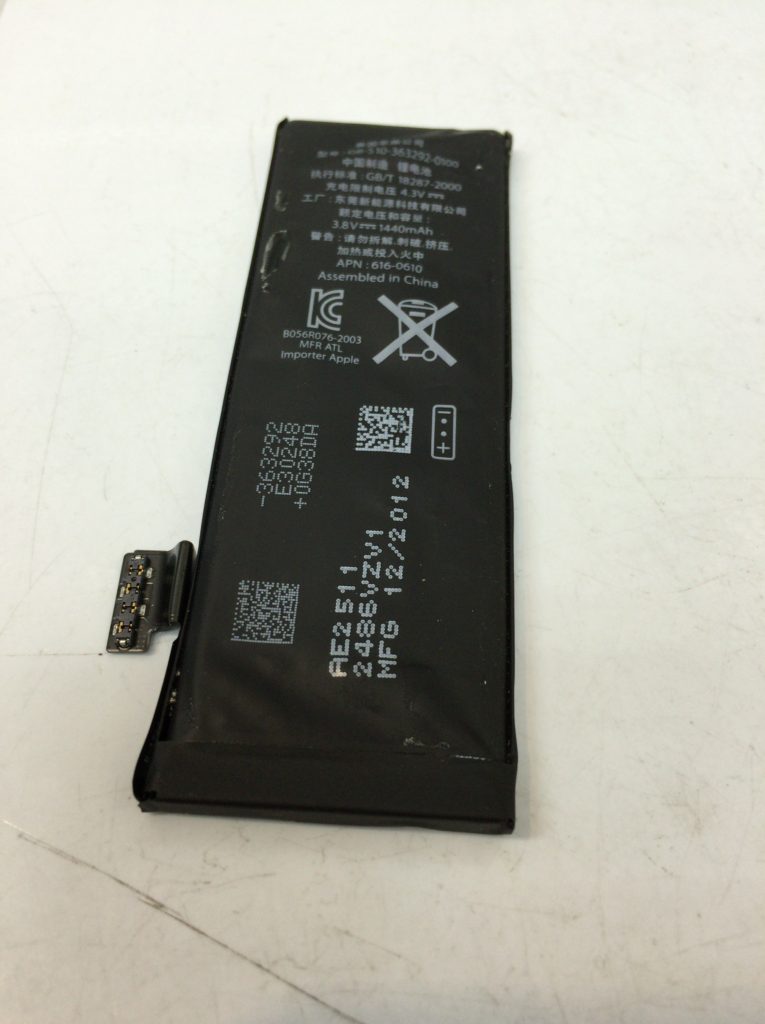 iphone5バッテリー修理2　6/30