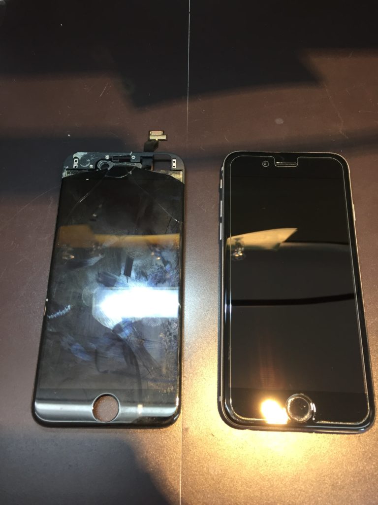 iphone6画面割れ修理