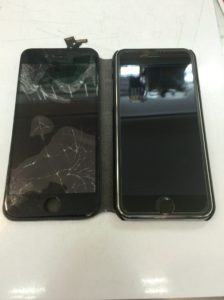 iPhone6 画面割れの修理実績・すまほ屋
