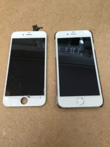 iPhone6 画面修理(>_<)の修理実績・すまほ屋