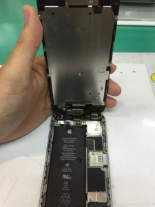 水濡れはすぐにすまほ屋へお持ちくださいm(__)mの修理実績・すまほ屋