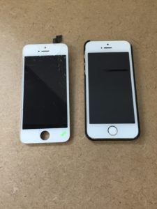 やはりiPhoneの画面割れ修理は多いですね(´;ω;｀)の修理実績・すまほ屋
